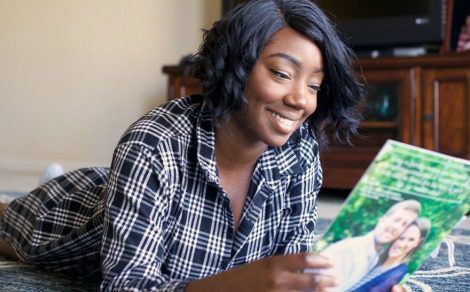 woman choosing Lifetime adoptive family